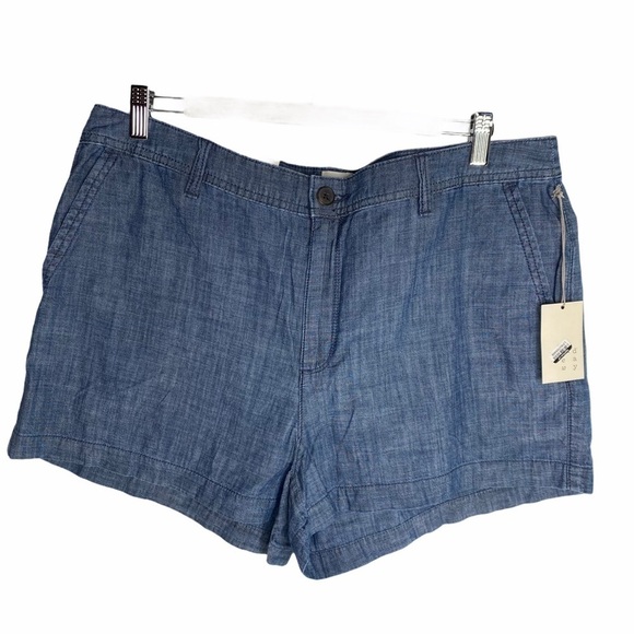 NWT Chambray Chino Shorts - Picture 12 of 13